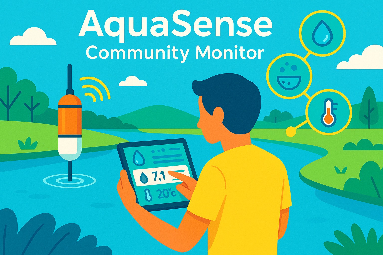 Water sensor device concept